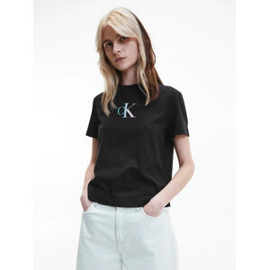 Calvin Klein dámské černé tričko - XL (BEH)